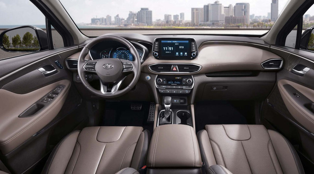 Hyundai Santa Fe 2019 trước giờ ra mắt 6.