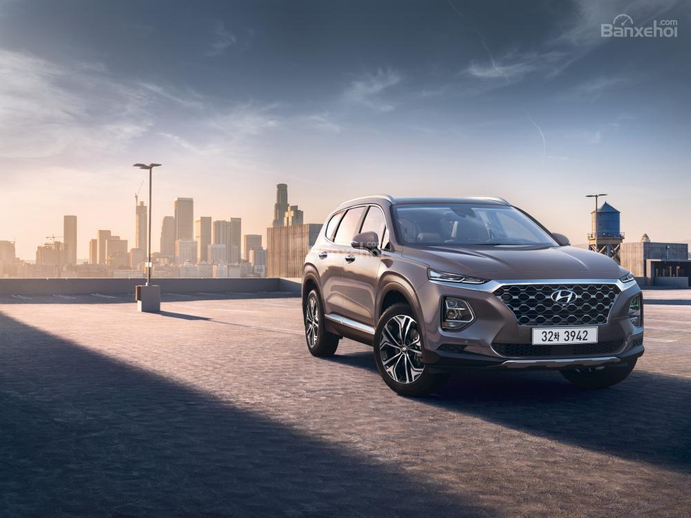 Đầu xe Hyundai Santa Fe 2019-2020 