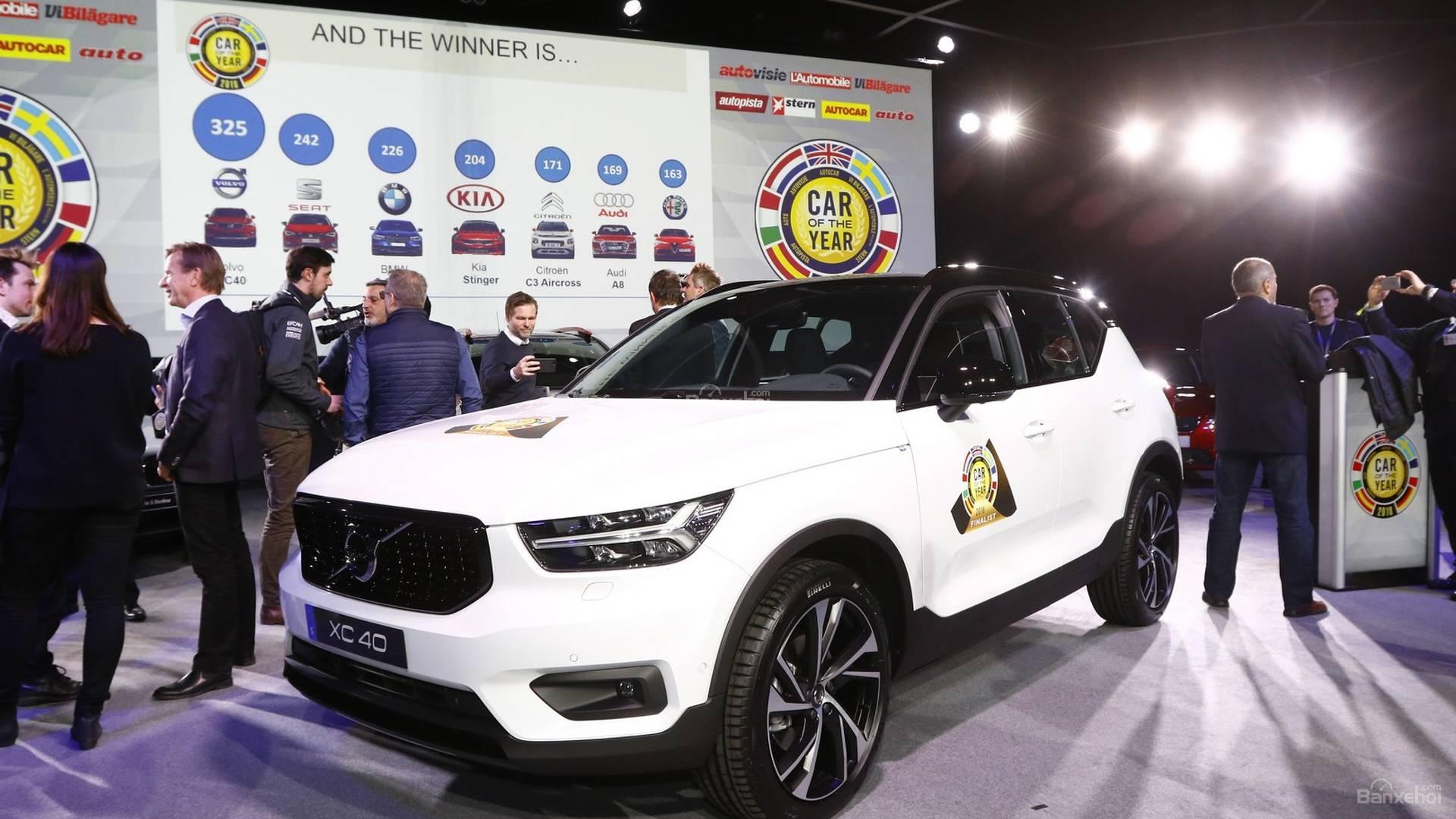 Volvo XC40 thắng giải Xe châu Âu của năm 2018 2