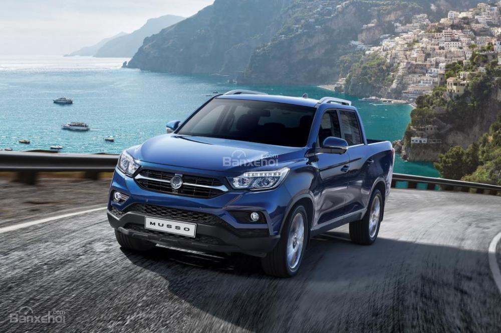 SsangYong Musso trình làng, quyết đấu Ford Ranger.