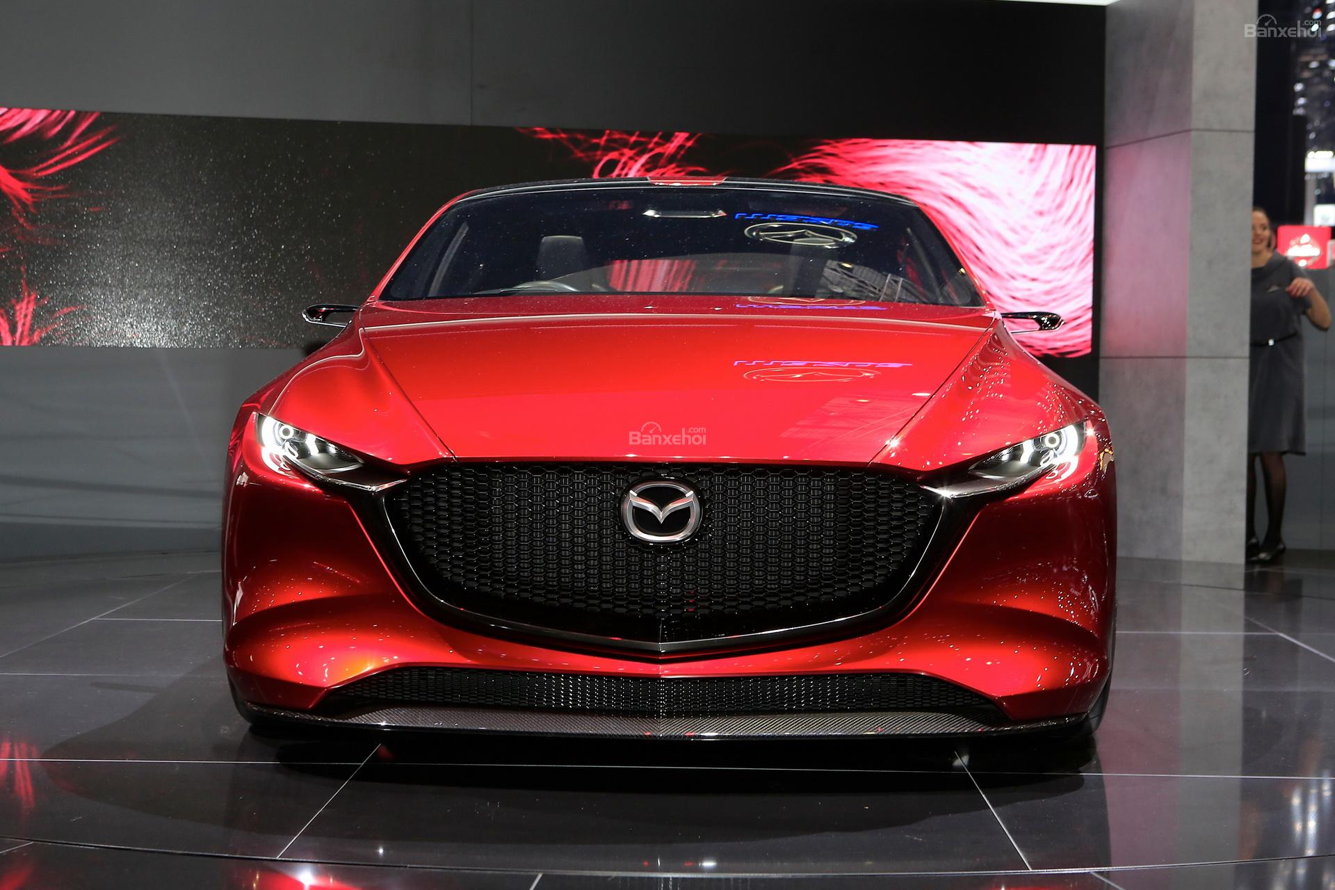 [Geneva 2018] Mazda Kai Concept ra mắt, có thể là bản xem trước của Mazda3 mới 1a