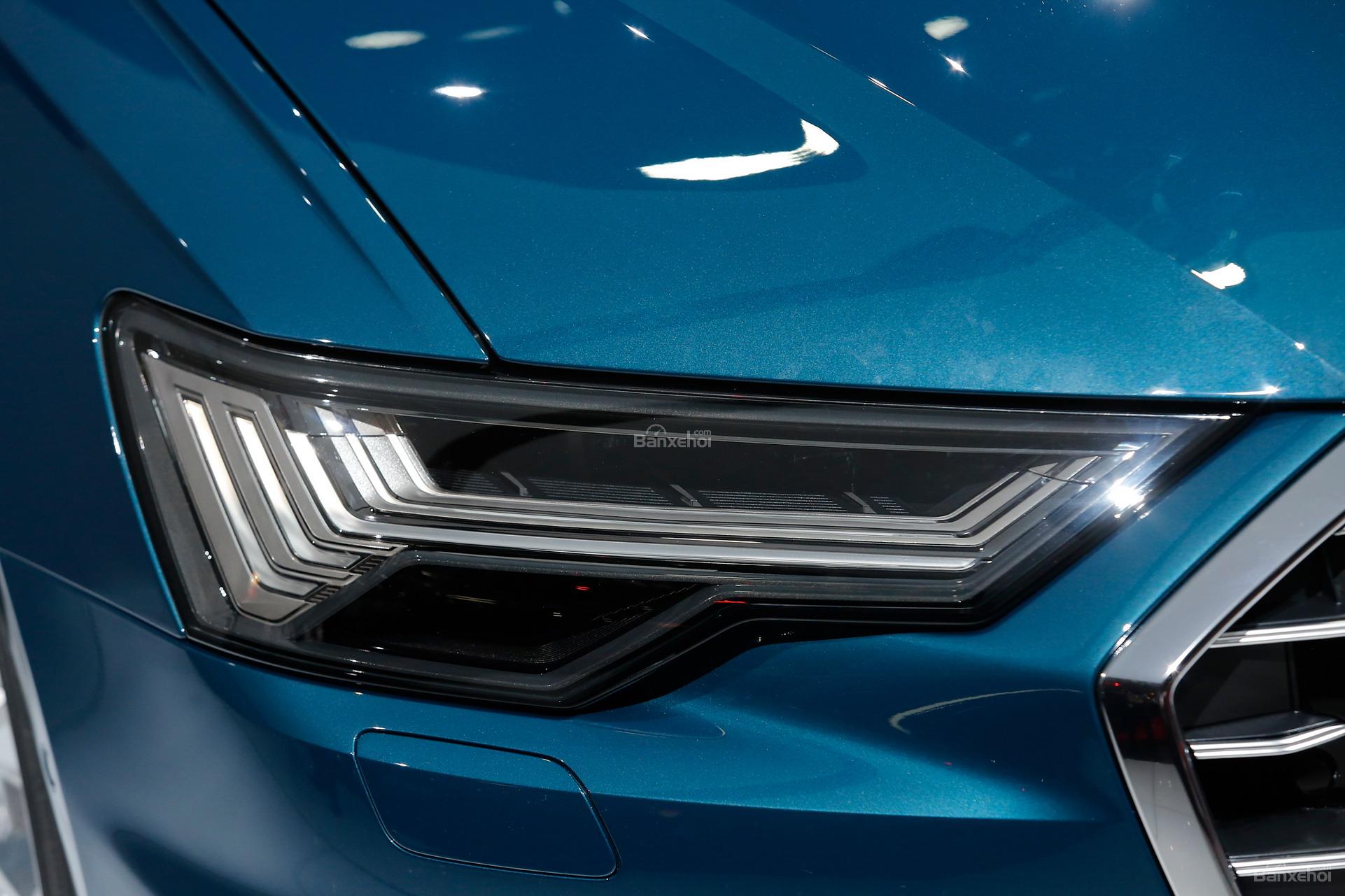 Đánh giá xe Audi A6 2019 về thiết kế đầu xe 4a