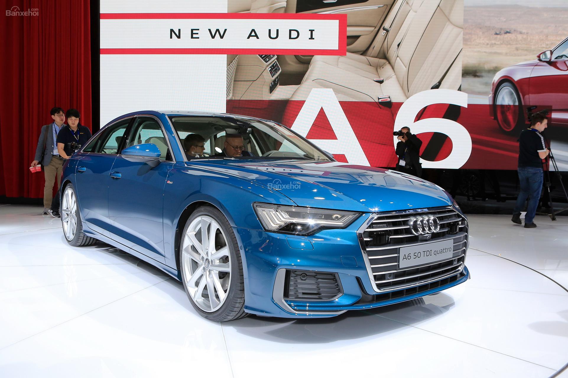 Đánh giá xe Audi A6 2019 về thiết kế thân xe 3a