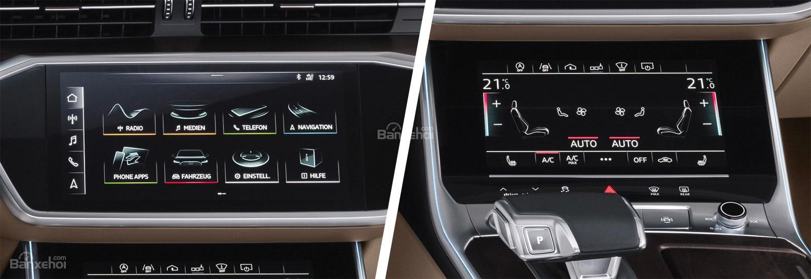 Đánh giá xe Audi A6 2019 về trang bị tiện nghi 2