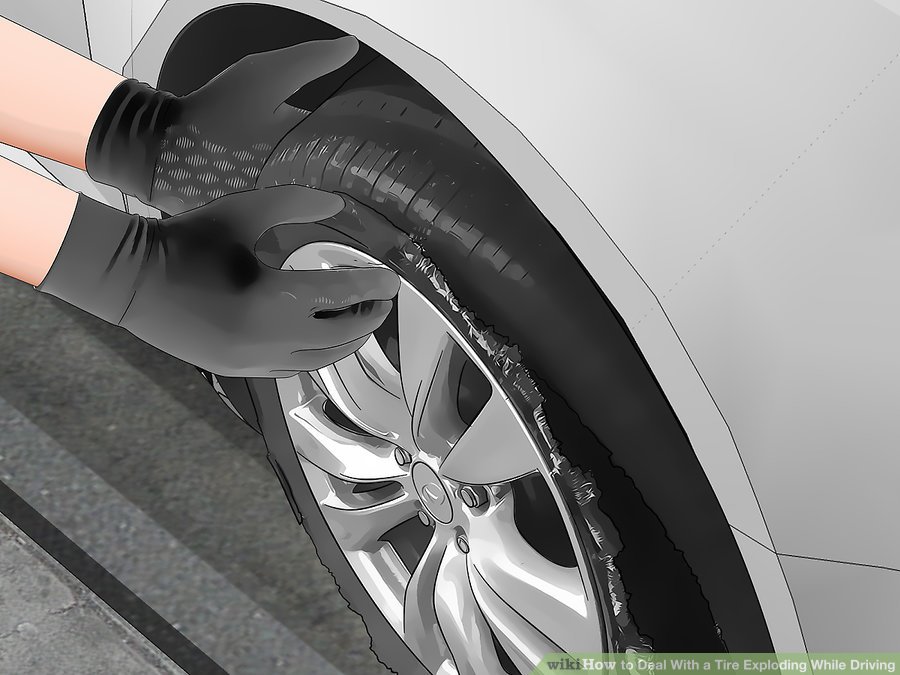 Làm gì khi ô tô nổ lốp giữa đường 11 Làm gì khi ô tô nổ lốp giữa đường 11.