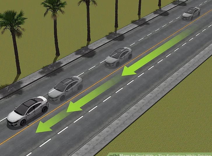 Làm gì khi ô tô nổ lốp giữa đường 8 Làm gì khi ô tô nổ lốp giữa đường 8.