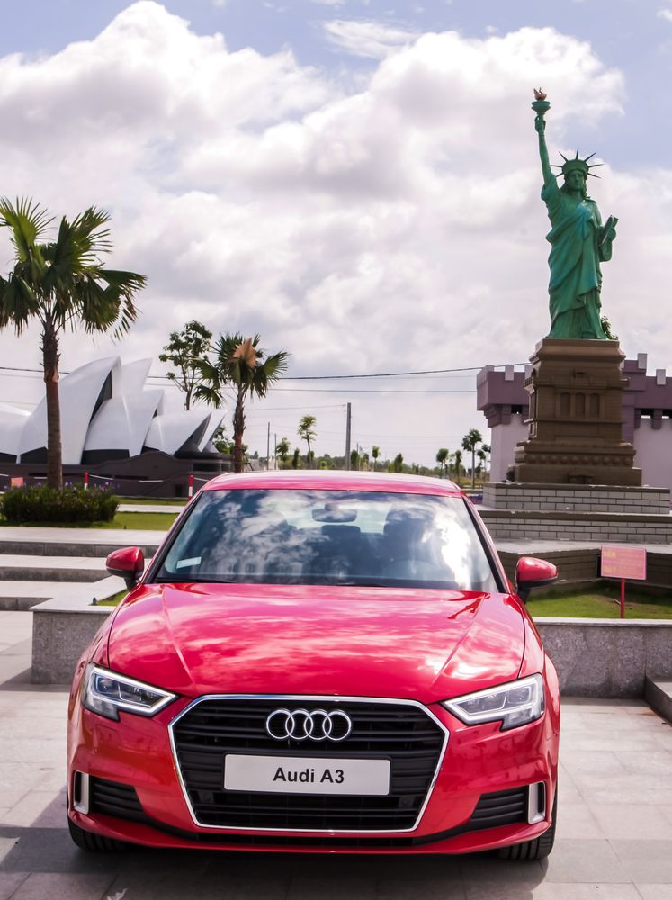 Ảnh chụp đầu xe Audi A3 2018