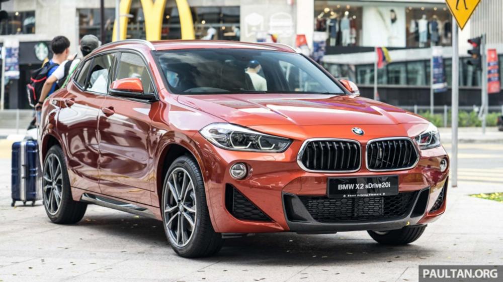 BMW X2 chính thức trình làng tại Malaysia, giá 1,8 tỷ.