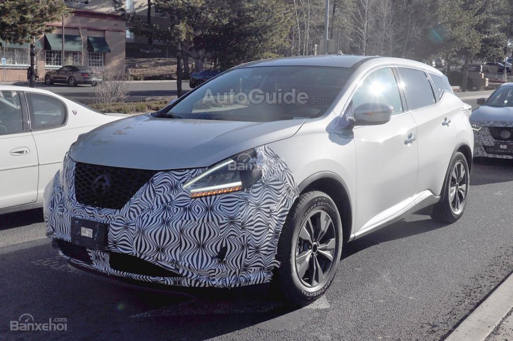 Nissan Murano 2019 bị bắt gặp chạy thử lần đầu tiên.