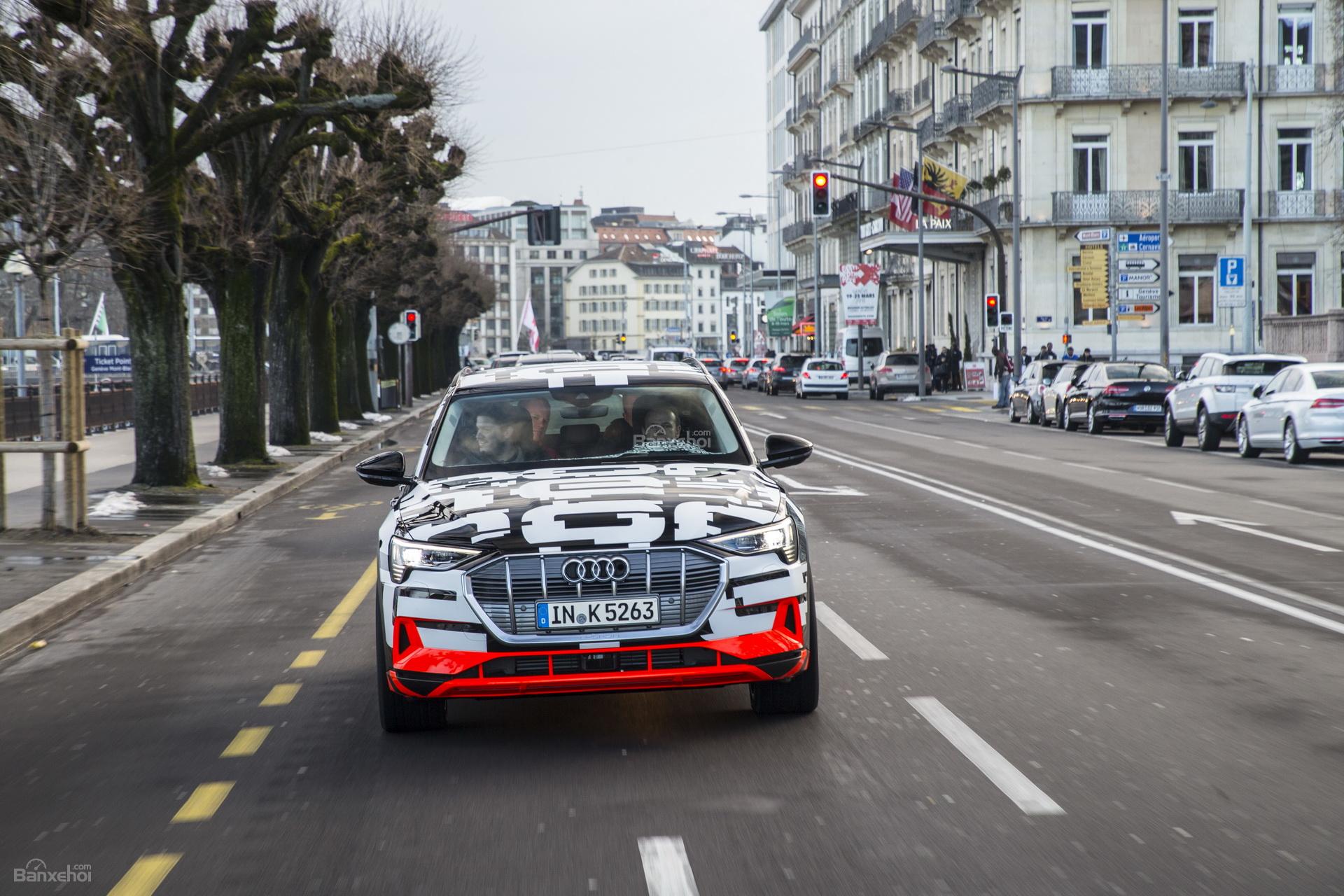 Audi E-tron 2019 chuẩn bị được sản xuất tại Bỉ 1a