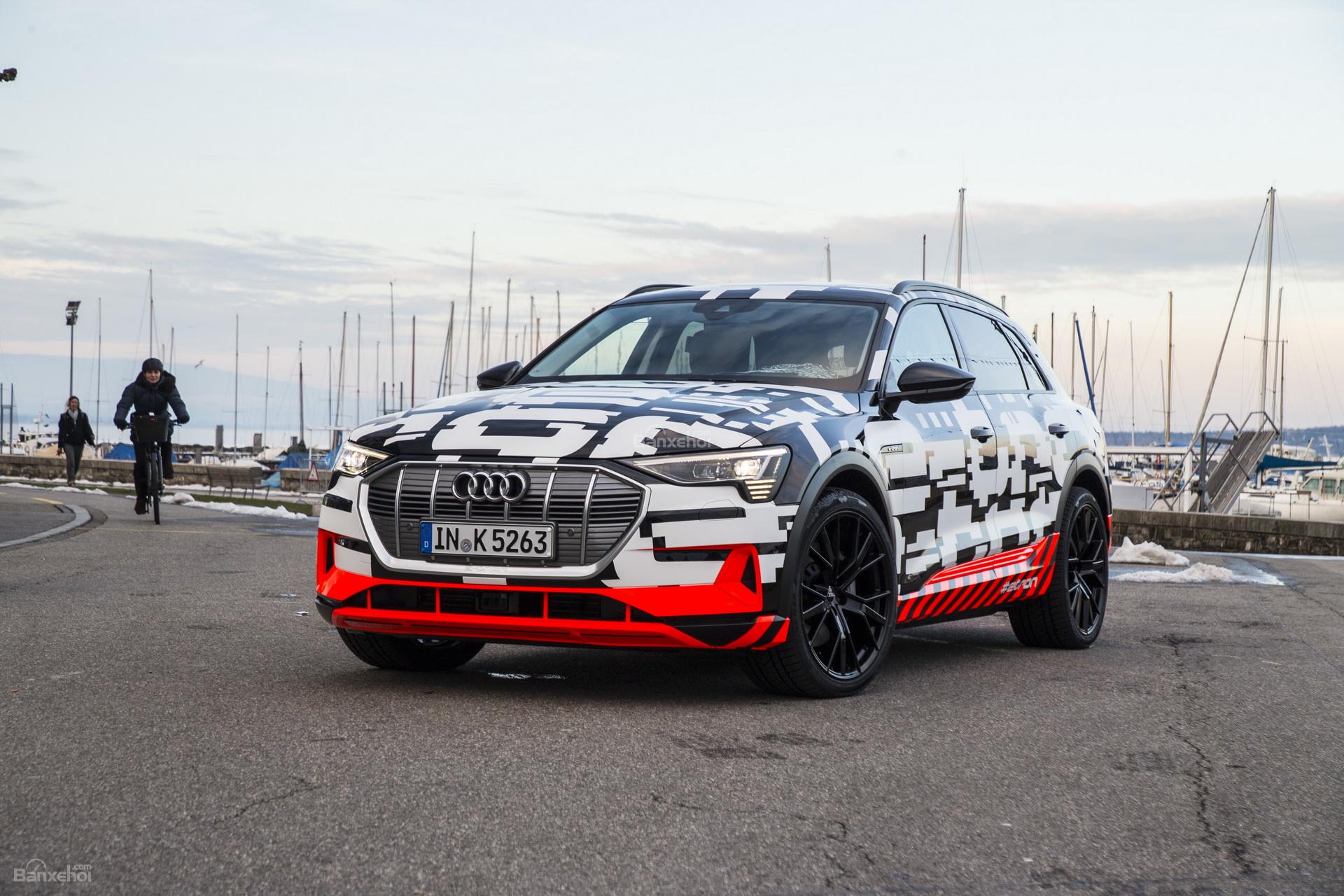 Audi E-tron 2019 chuẩn bị được sản xuất tại Bỉ 2a