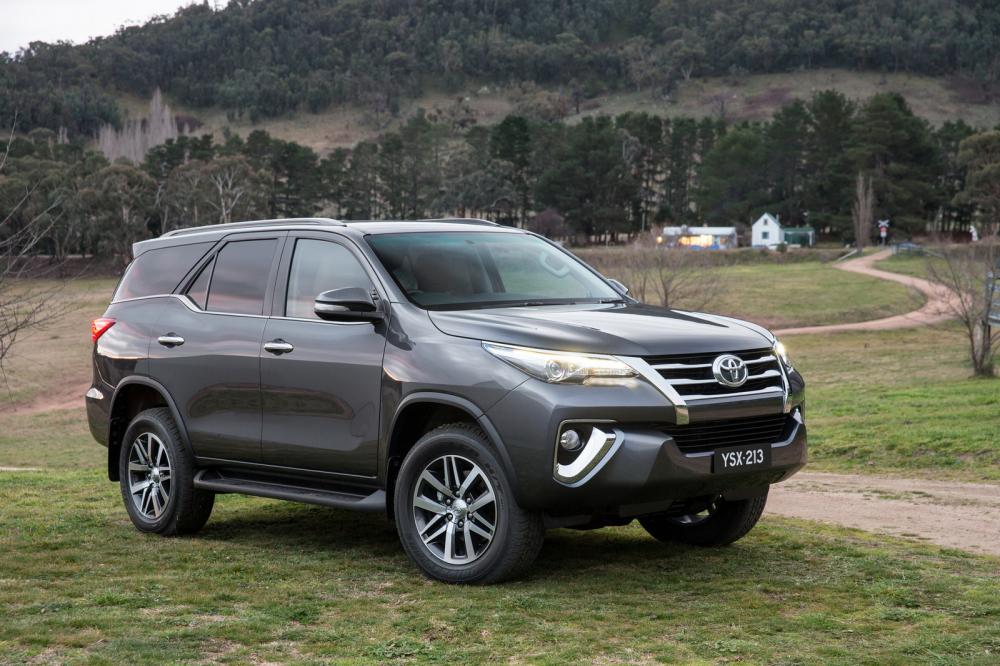 So sánh xe Toyota Fortuner 2018 và Peugeot 5008 2018 về thân xe.