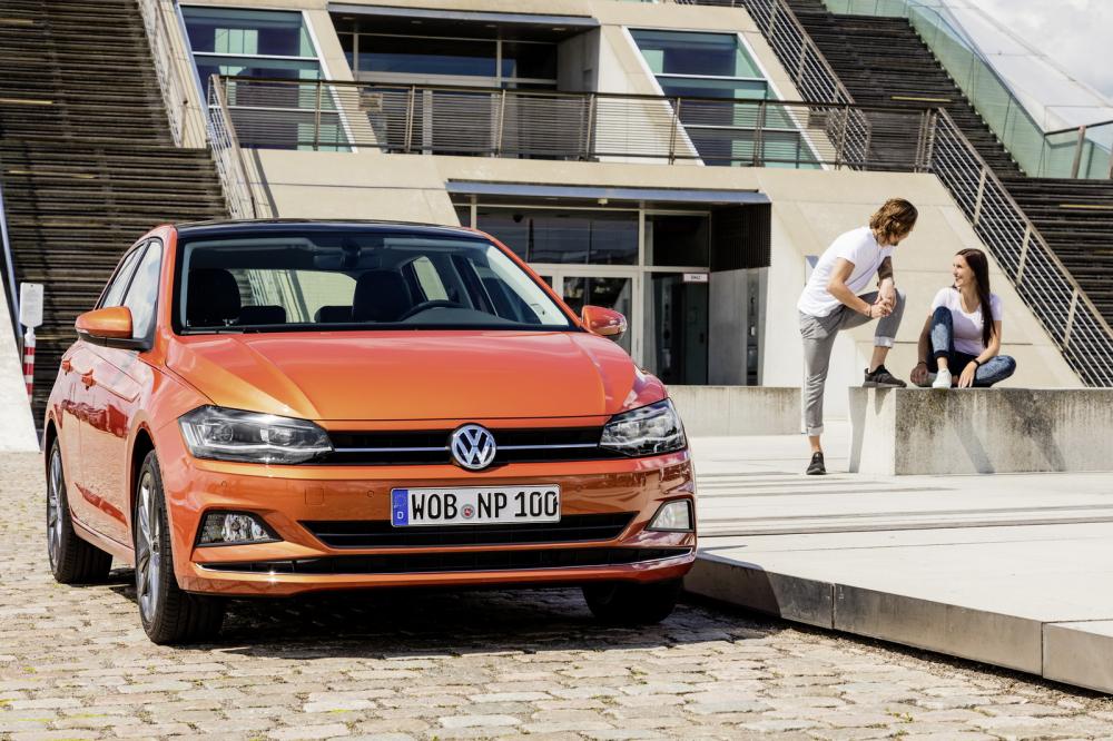 Ảnh chụp trước xe Volkswagen Polo 2018