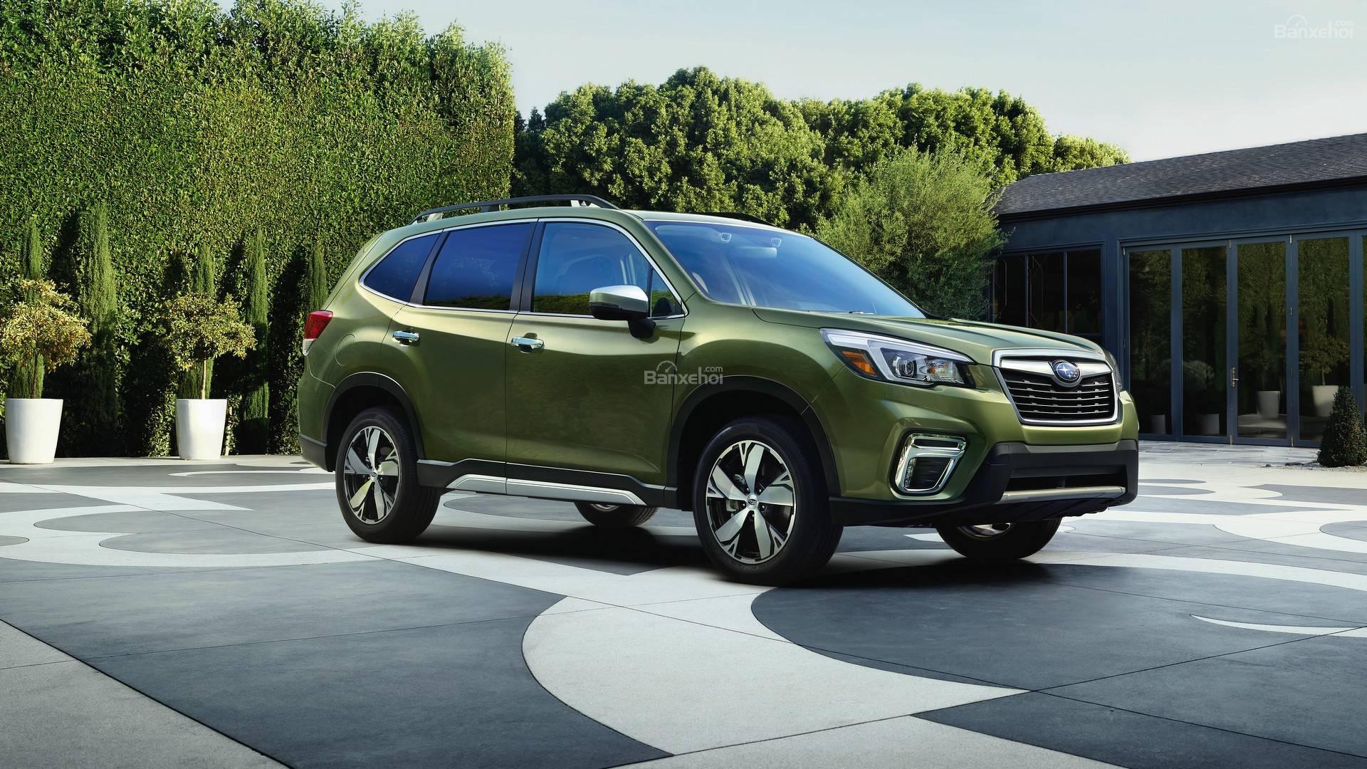 Subaru Forester 2019 bản cập nhật (trái) và Subaru Forest STI 2019 bản dựng (phải) 2