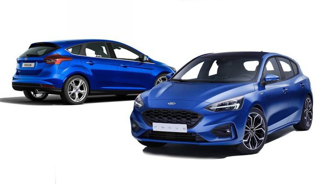 Ford Focus 2019 thế hệ mới và 2018 cũ có gì khác biệt