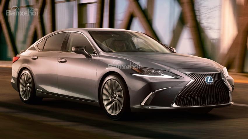 Lexus ES 2019 lộ diện "trần trụi" ngay trước ngày ra mắt 1a