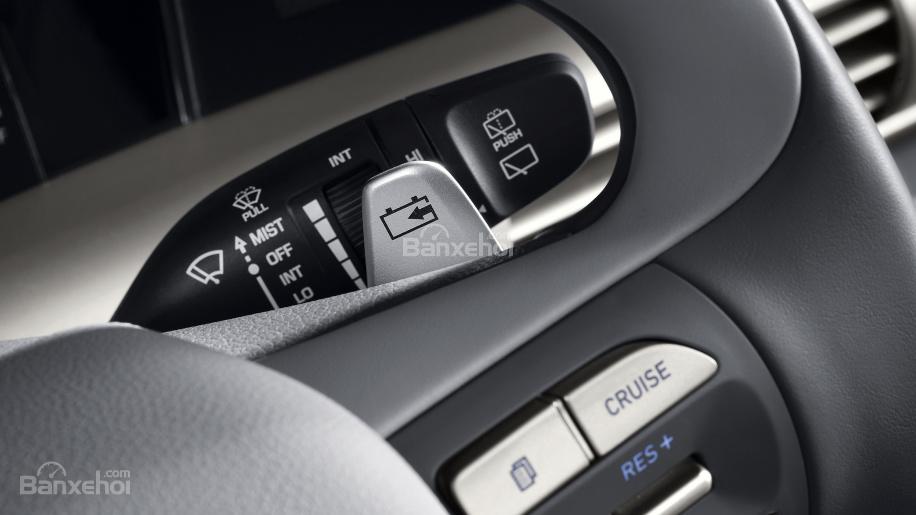 Đánh giá xe Hyundai Nexo 2019: Vô-lăng tích hợp lẫy điều khiển z