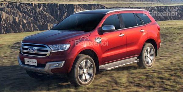 Ford Everest 2018 thêm 02 động cơ diesel và hộp số 10 cấp cấp