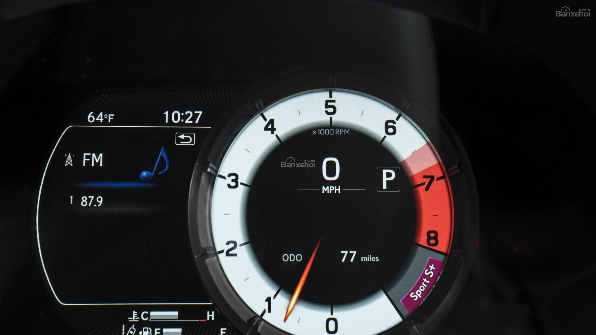 Đánh giá xe Lexus ES 2019: Cụm đồng hồ lái thể thao z
