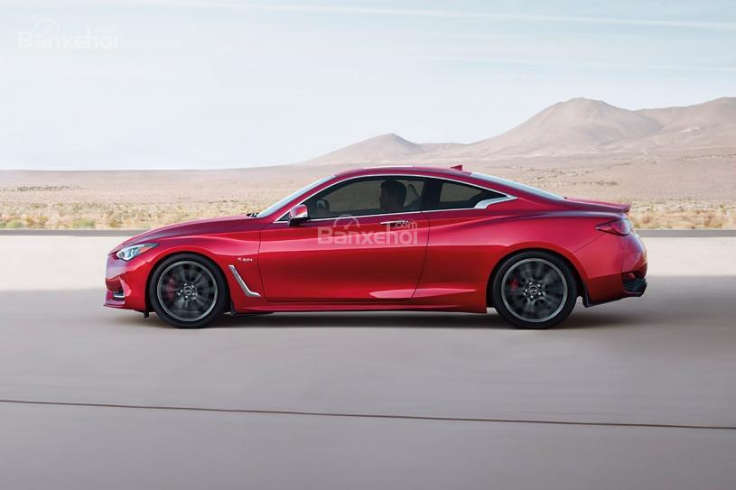 Đánh giá xe Infiniti Q60 2018: Thân xe thon gọn z