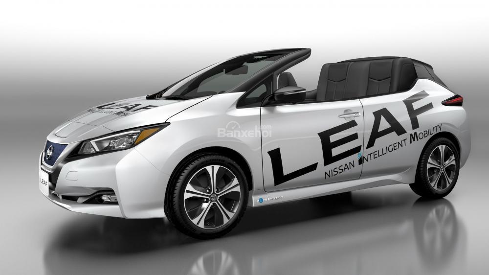 Vừng ơi mở ra, Nissan Leaf Open Car bật nắp hóa mui trần - 1