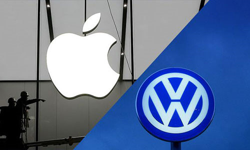 Apple và Volkswagen liên minh trong dự án phát triển xe tải tự hành 1