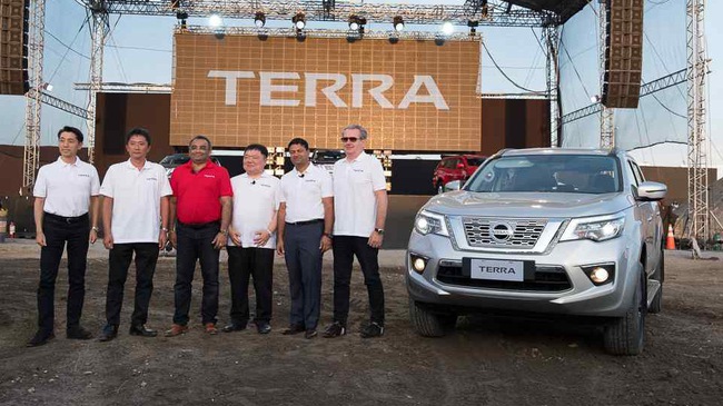 Nissan Terra chính thức ra mắt tại Philippines Nissan Terra chính thức ra mắt tại Philippines.
