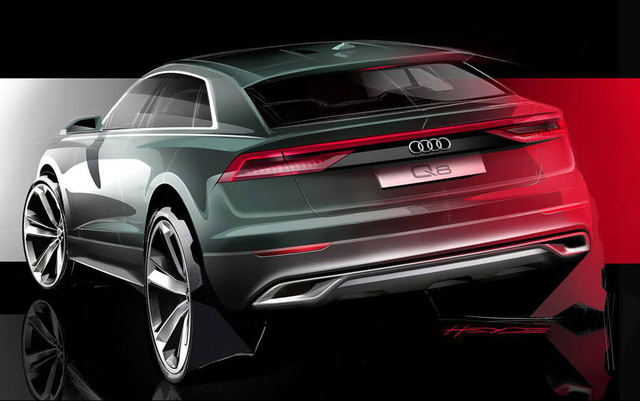 Chưa ra mắt, Audi Q8 đã gây ''''''''sốt'''''''' với thiết kế đột phá 3