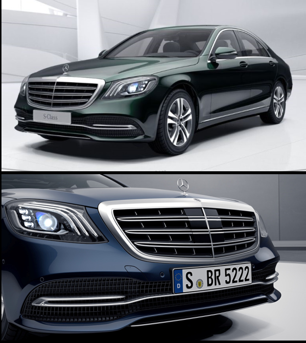 Đánh giá xe Mercedes-Benz S 450L 2018 về thiết kế đầu xe.