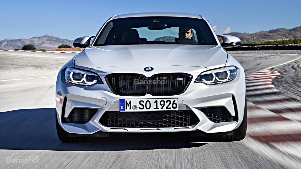 Đánh giá xe BMW M2 Competition 2019: Đầu xe.