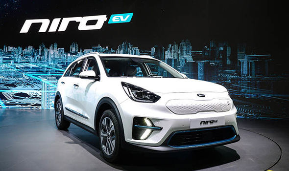 Kia-Niro EV ra mắt tại Bussan trước khi ra thị trường