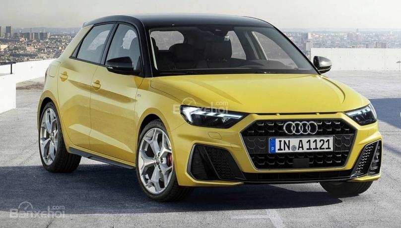 So sánh Audi A1 Sportback 2019 mới và cũ về kích thước 1a