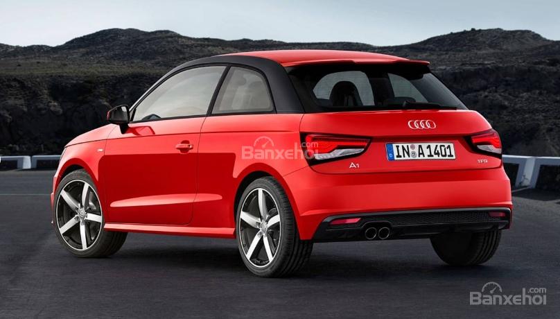 So sánh Audi A1 Sportback 2019 mới và cũ về thiết kế đuôi xe 2a