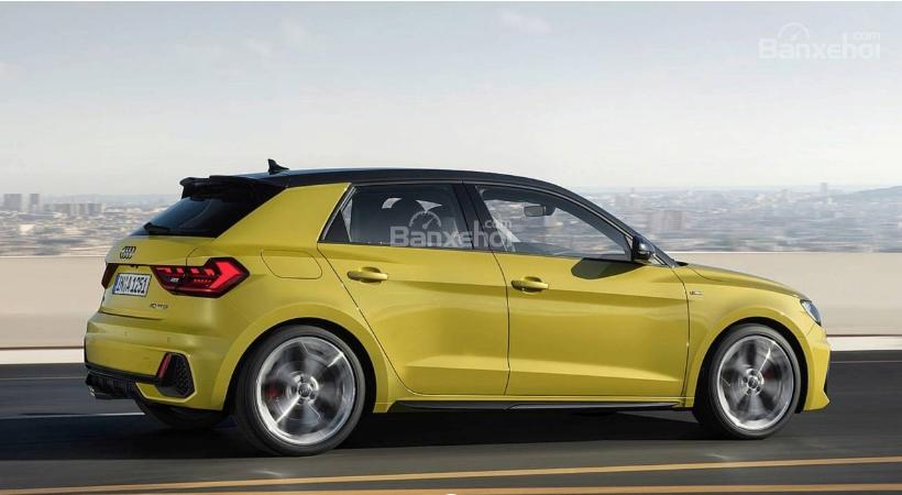 So sánh Audi A1 Sportback 2019 mới và cũ về thiết kế thân xe 1a