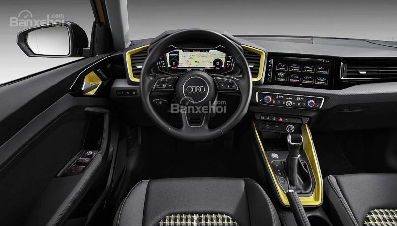 So sánh Audi A1 Sportback 2019 mới và cũ về khoang nội thất 1a