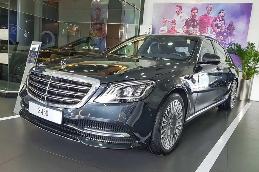 Mercedes-Benz S450L Luxury 2018 tại Việt Nam lộng lẫy hơn nhờ lắp mâm 19 inch a7