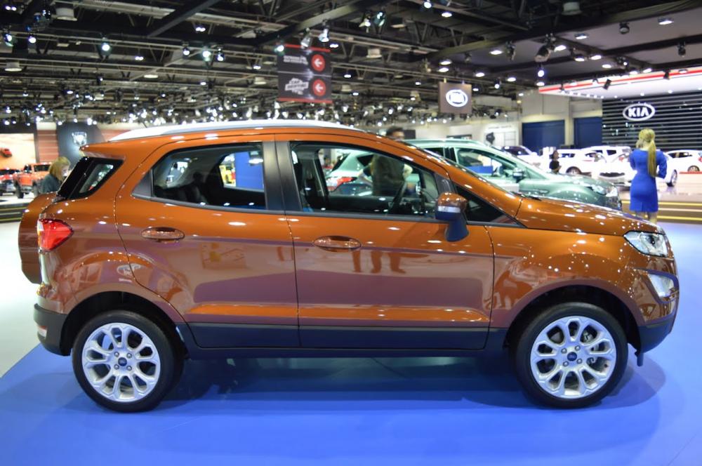 Đánh giá xe Ford EcoSport 1.0L Titanium 2018: Thân xe thiết kế khỏe khoắn, khí động học..