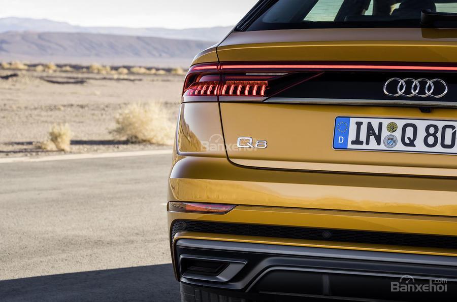 Đánh giá xe Audi Q8 2019 - đuôi - 2