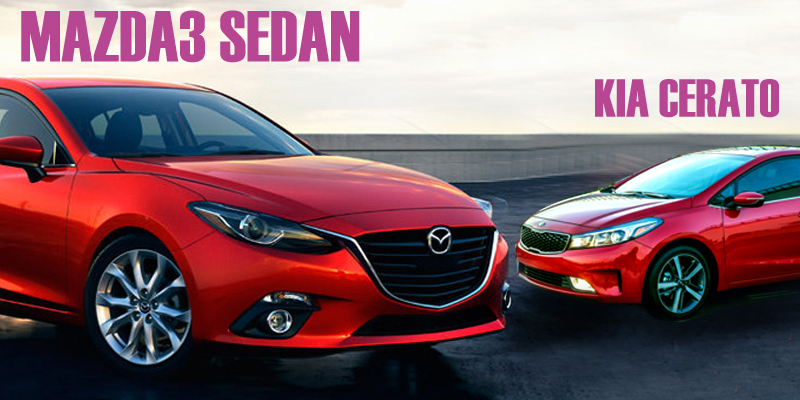 So kè doanh số 6 tháng đầu năm của 2 ''''''''ông lớn'''''''' hạng C Mazda 3 và Kia Cerato.