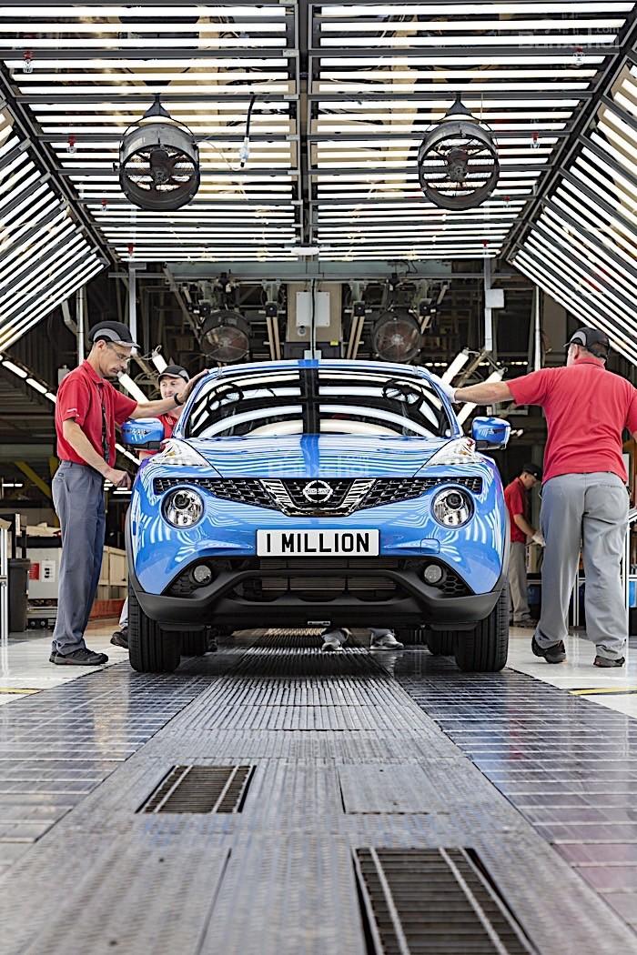 Nissan Juke cán mốc sản xuất 1 triệu xe - 1