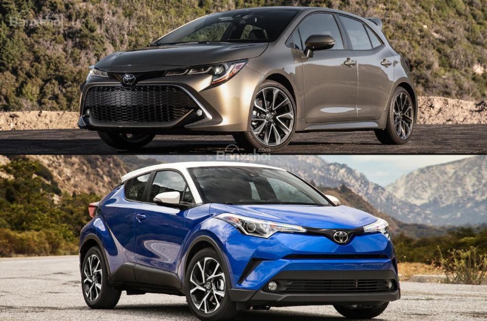Toyota Corolla 2019 và Toyota C-HR 2019: Chọn hatchback hay CUV?.
