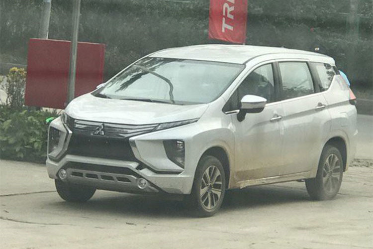 Ảnh Mitsubishi Xpander 2018 chạy thử tại Việt Nam..
