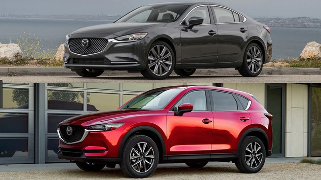 Mazda CX-5 ''''''''vượt mặt'''''''' Mazda 6 về độ an toàn.