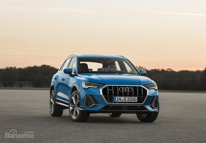 Đánh giá xe Audi Q3 2019: Đầu xe.
