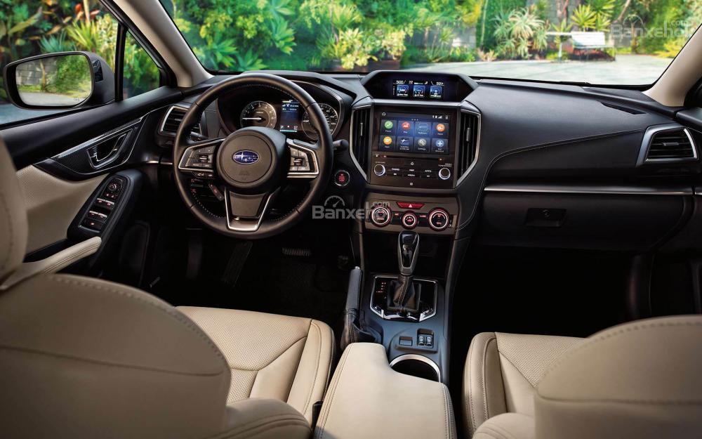 Đánh giá xe Subaru Impreza 2019: Nội thất xe.