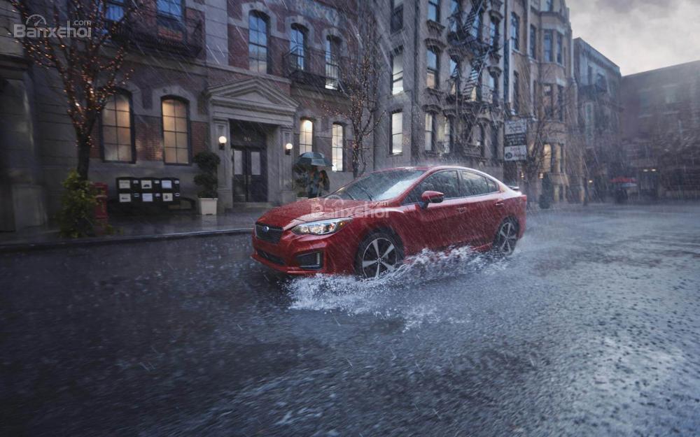 Subaru Impreza 2019 có khả năng xử lý tay lái tuyệt vời.