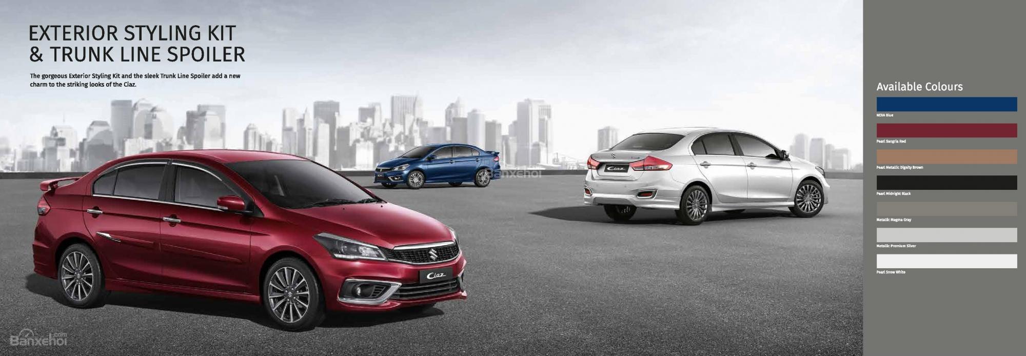 Suzuki Ciaz 2019 có 1 lựa chọn động cơ mới.