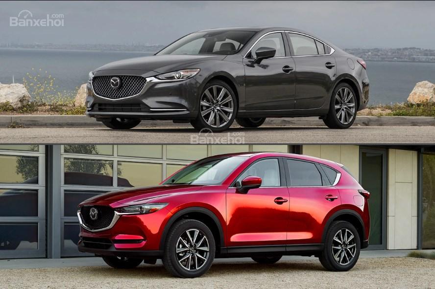 So sánh xe Mazda 6 2.5T và Mazda CX-5 2018: Sedan hay crossover?.