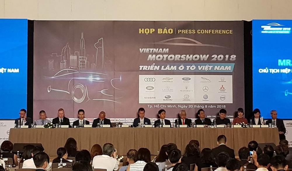 Họp báo Vietnam Motor Show 2018 1