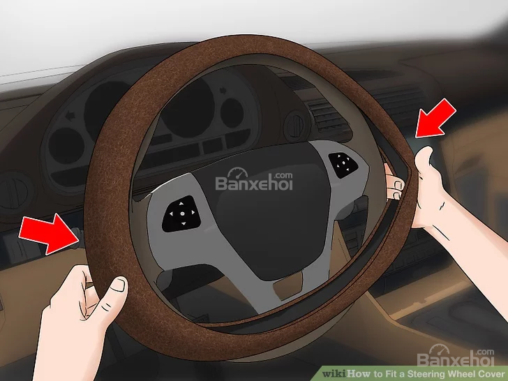Hướng dẫn chi tiết cách bọc vô-lăng ô tô - bọc - 2
